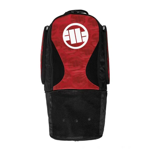 Pitbull Plecak Duży Logo Czerwony