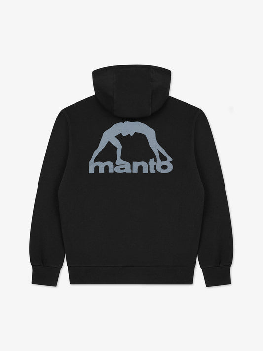 MANTO bluza z kapturem PEACEFUL VIOLENCE czarna