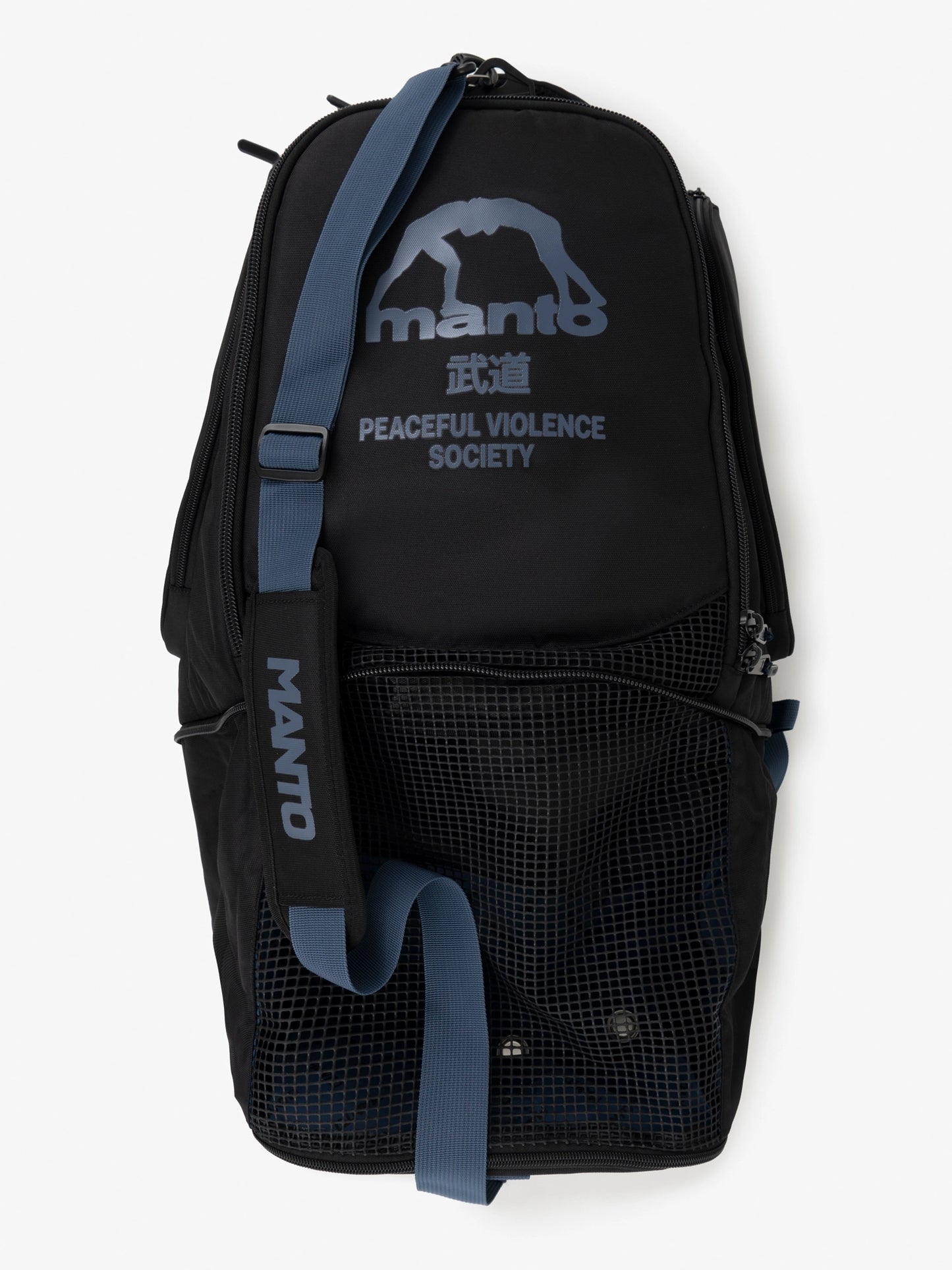 MANTO wielofunkcyjny plecak SOCIETY średni czarny