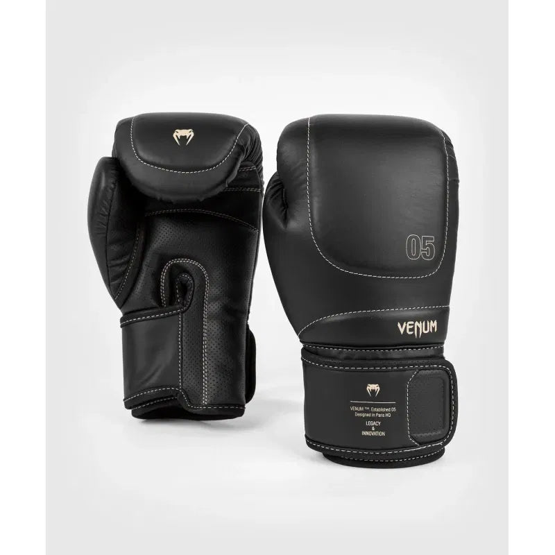 Venum Rękawice bokserskie Impact Evo Black Czarne