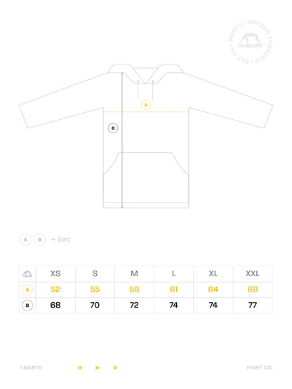 MANTO bluza z kapturem PEACEFUL VIOLENCE melanż