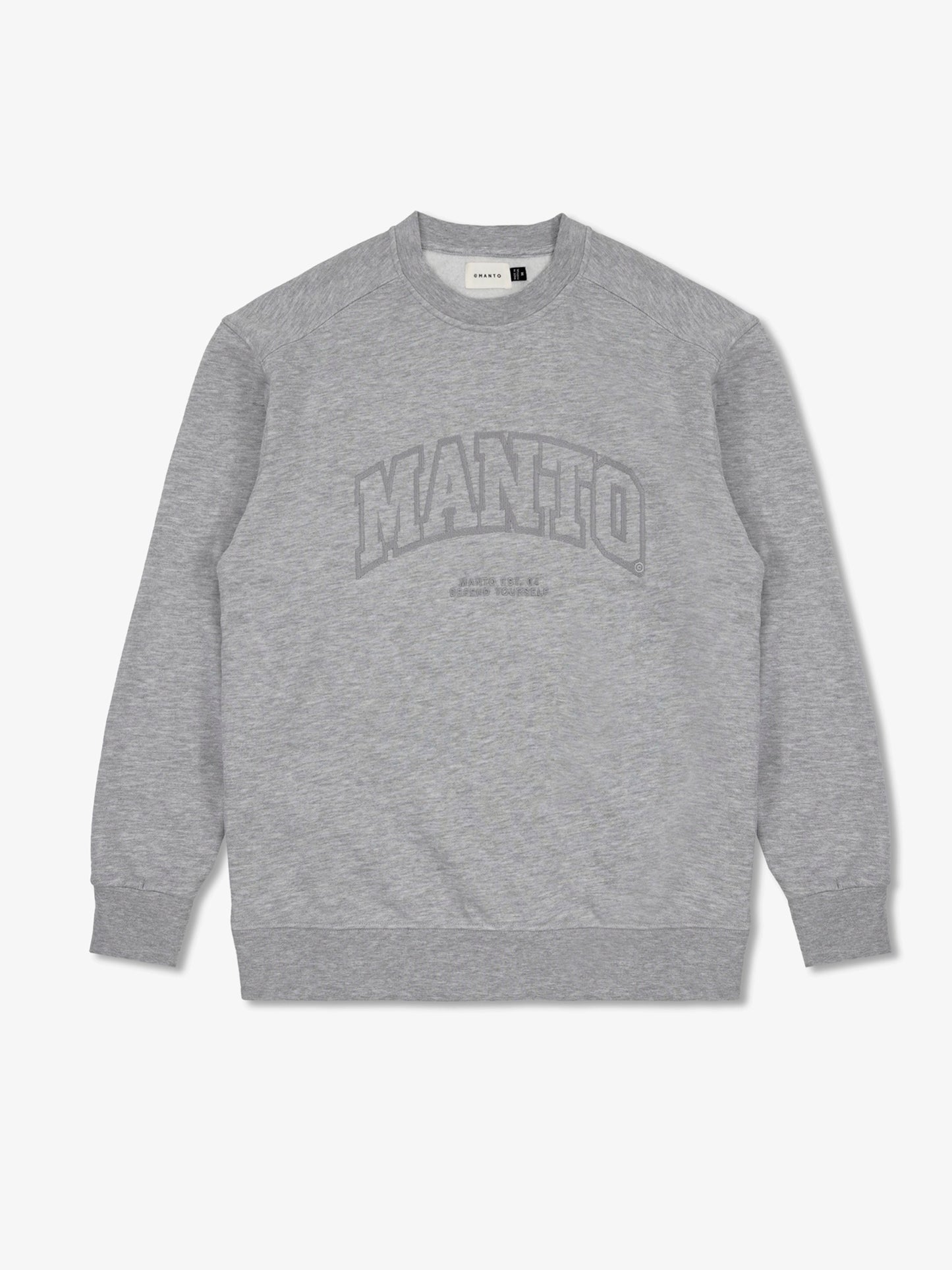 MANTO bluza VARSITY szara
