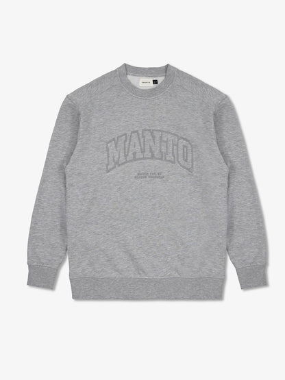 MANTO bluza VARSITY szara