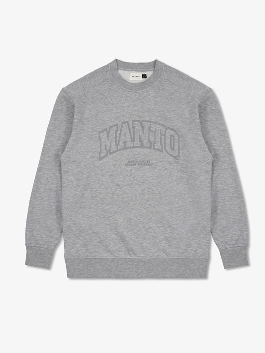 MANTO bluza VARSITY szara