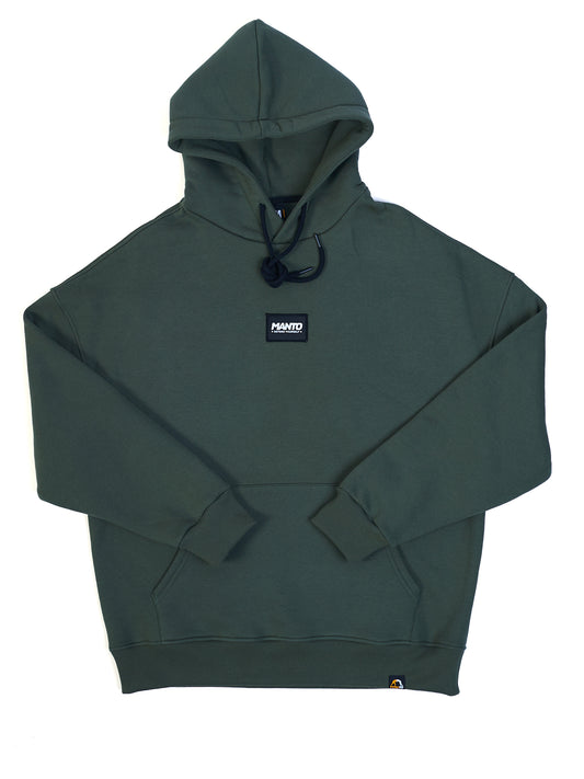 MANTO bluza z kapturem LABEL OVERSIZE khaki