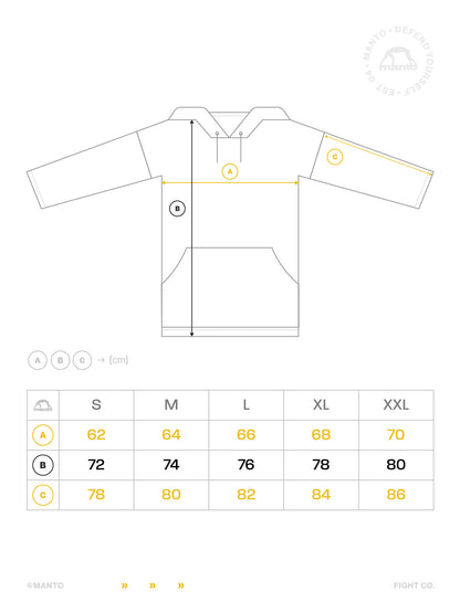 MANTO bluza z kapturem LABEL OVERSIZE khaki