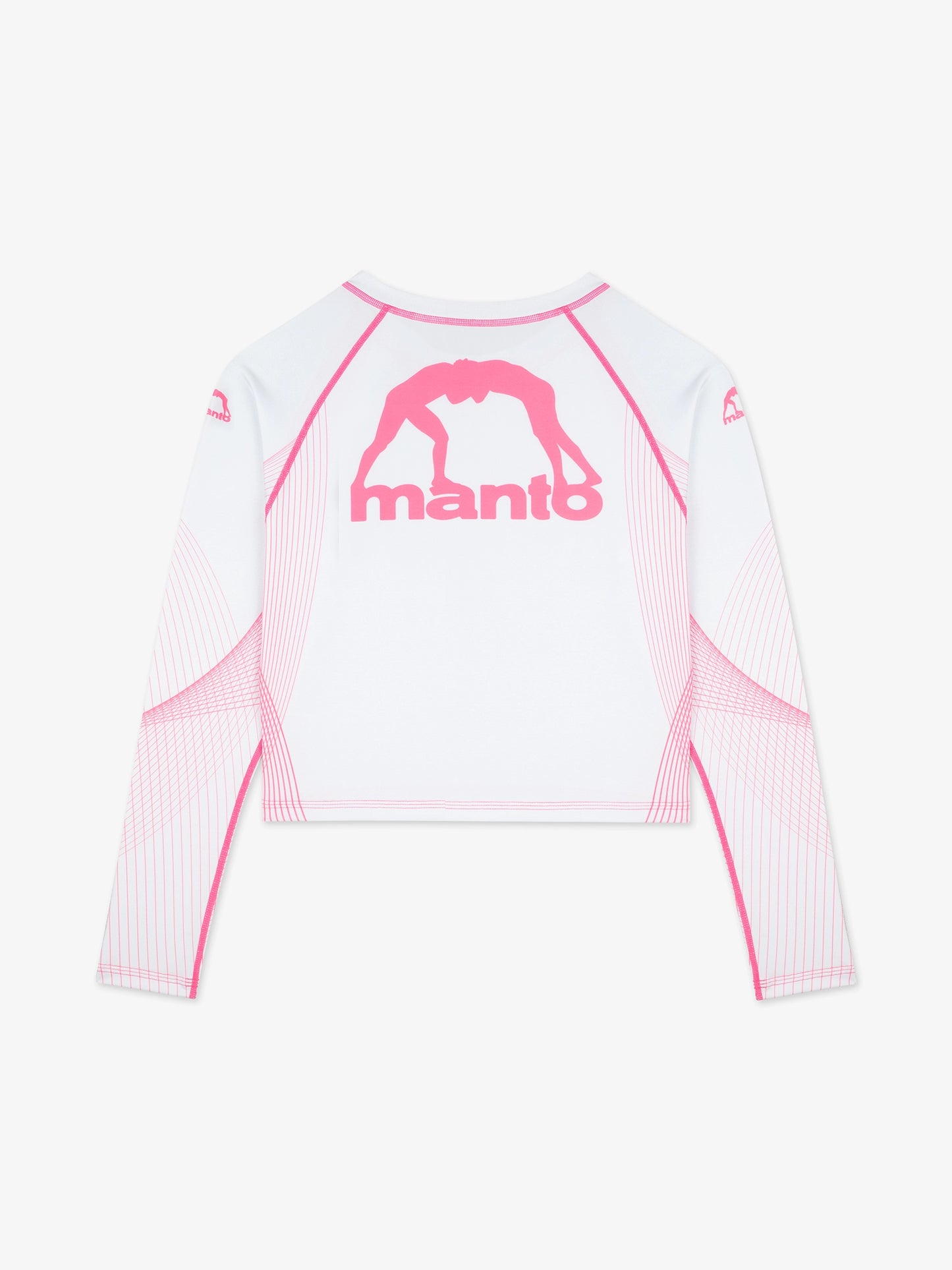 MANTO rashguard PEACEFUL VIOLENCE biały