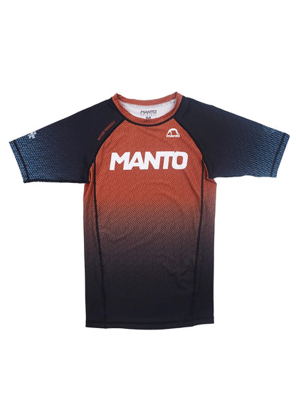 MANTO rashguard RANK brązowy
