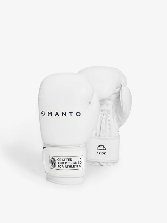 MANTO rękawice bokserskie IMPACT+ białe