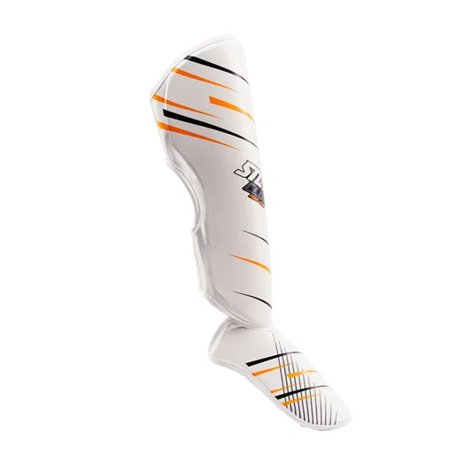 StormCloud Ochraniacze na piszczele StarFall Biało-Żółte