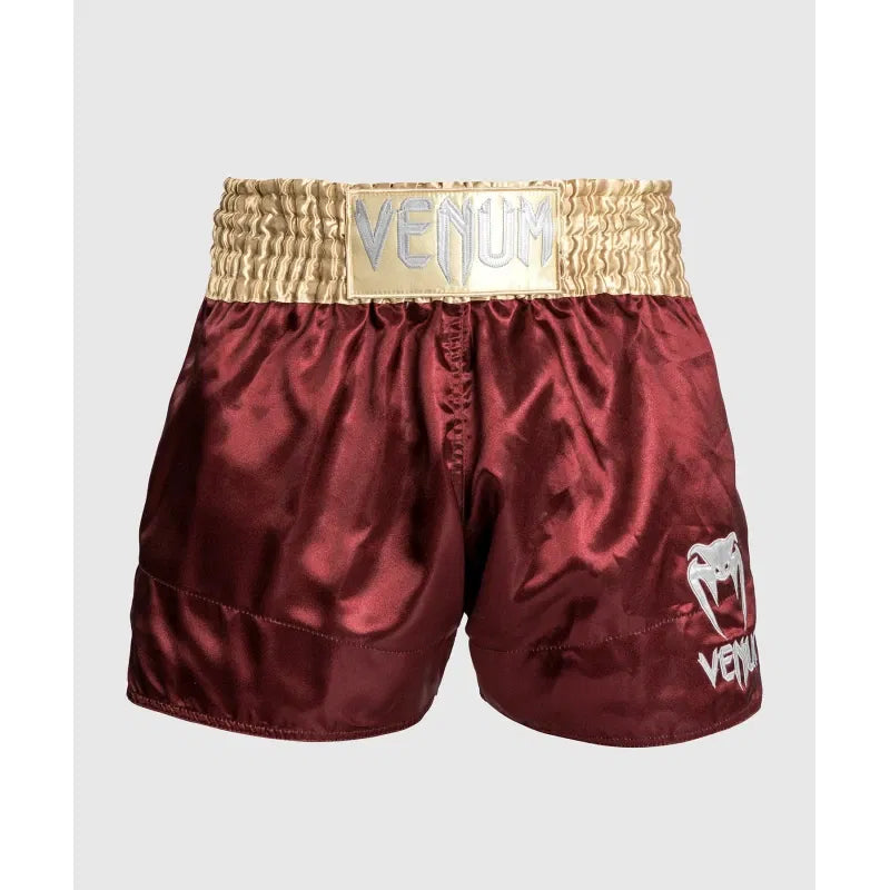 Venum Spodenki Muay Thai Burgundowe